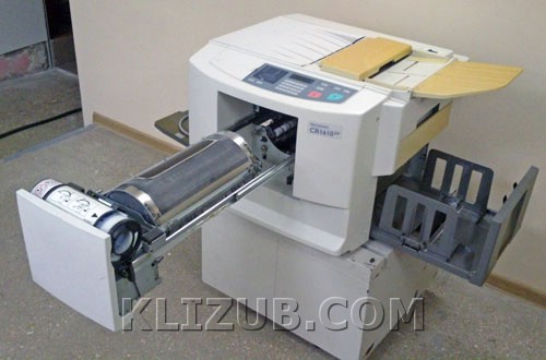Подготовлен к работе ризограф RISO CR1610 Подготовлен к работе ризограф RISO CR1610