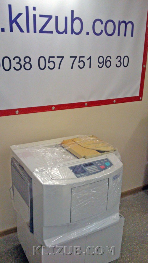 Подготовлен к работе ризограф RISO CR1610 Подготовлен к работе ризограф RISO CR1610