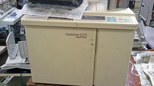 Ризограф (копи-принтер) CopyPrinter Gestetner 5375 Ризограф (копи-принтер) CopyPrinter Gestetner 5375