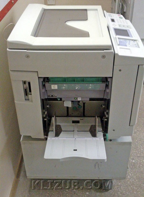 Подготовлен к работе ризограф RISO RN2150 Подготовлен к работе ризограф RISO RN2150