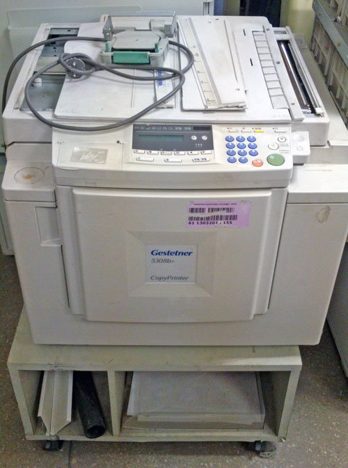  Gestetner 5308B+ CopyPrinter
