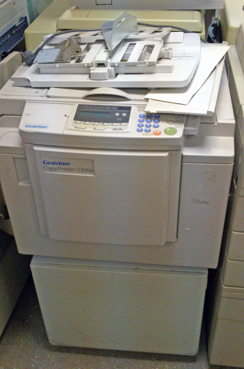   Gestetner 5306b CopyPrinter