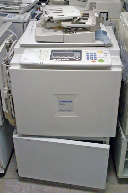   Gestetner 5450+ CopyPrinter