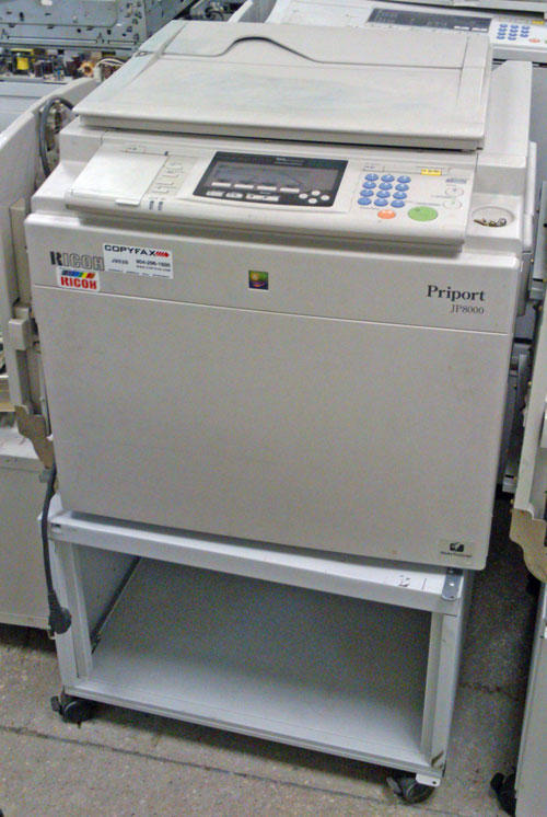   RICOH JP8000 Priport