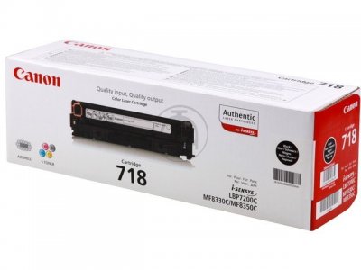  Canon 718 LBP-7200/MF-8330/8350 black (2662B002)