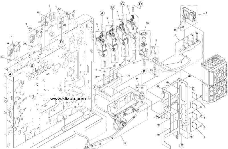 Ink Flow Unit Tower (1)