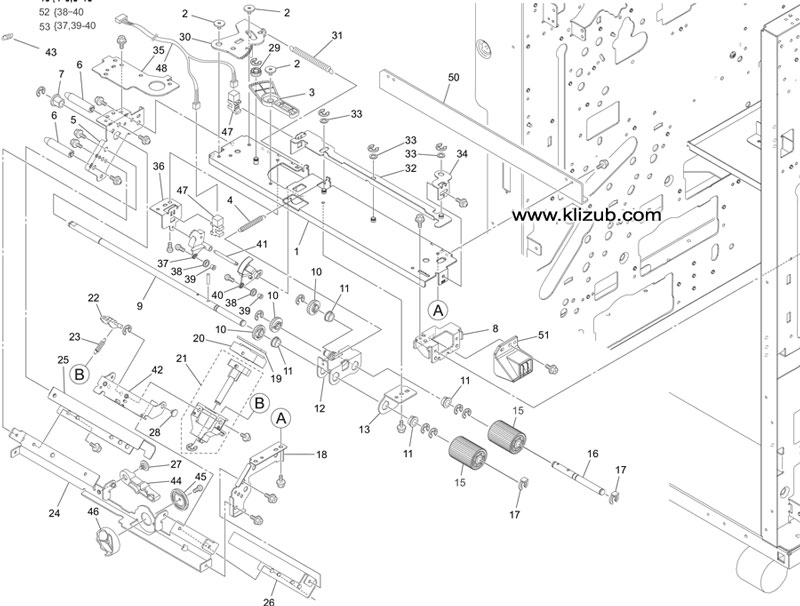 Internal Paper Feed Unit