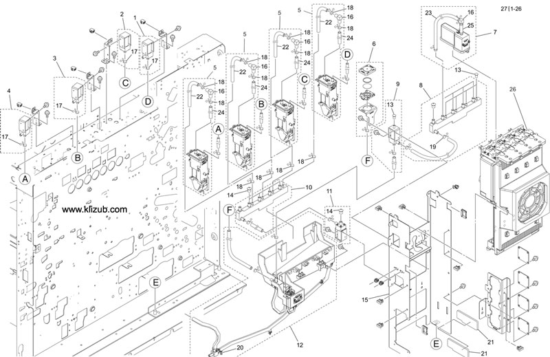 Ink Flow Unit Tower (1)