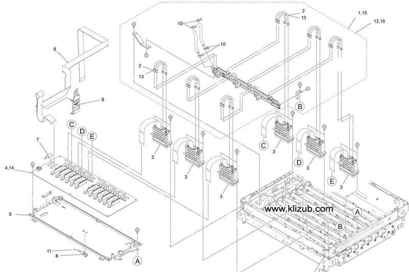 Print Head Area CK