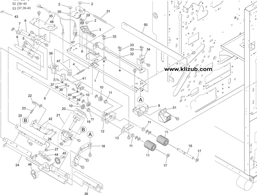 Internal Paper Feed Unit