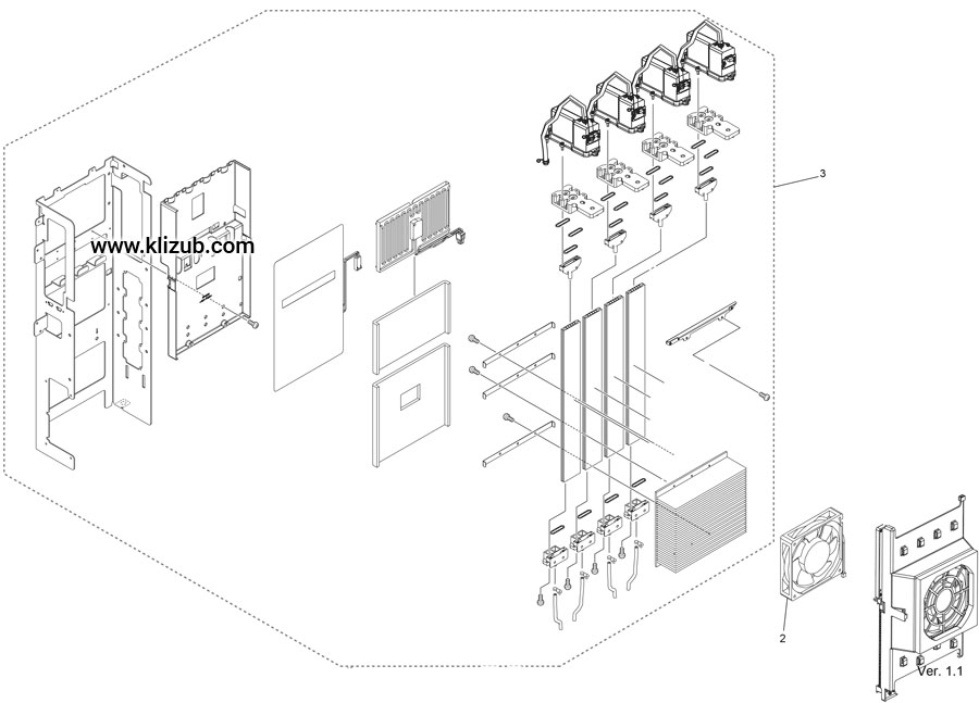 Ink Flow Unit Tower (2)