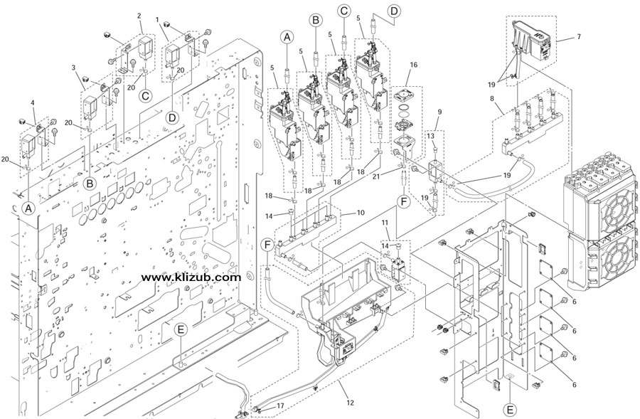 Ink Flow Unit Tower (1)