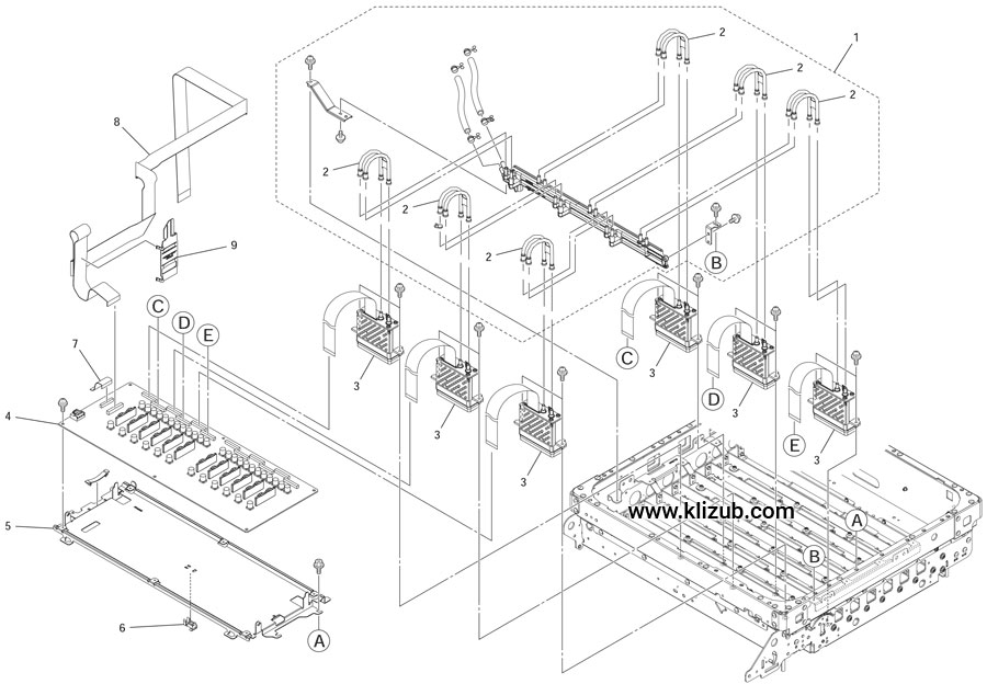 Print Head Area CK