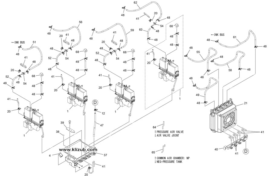 Ink Flow Unit Tower (1)