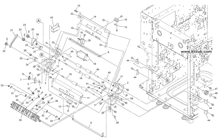 Internal Paper Transfer Unit (2)