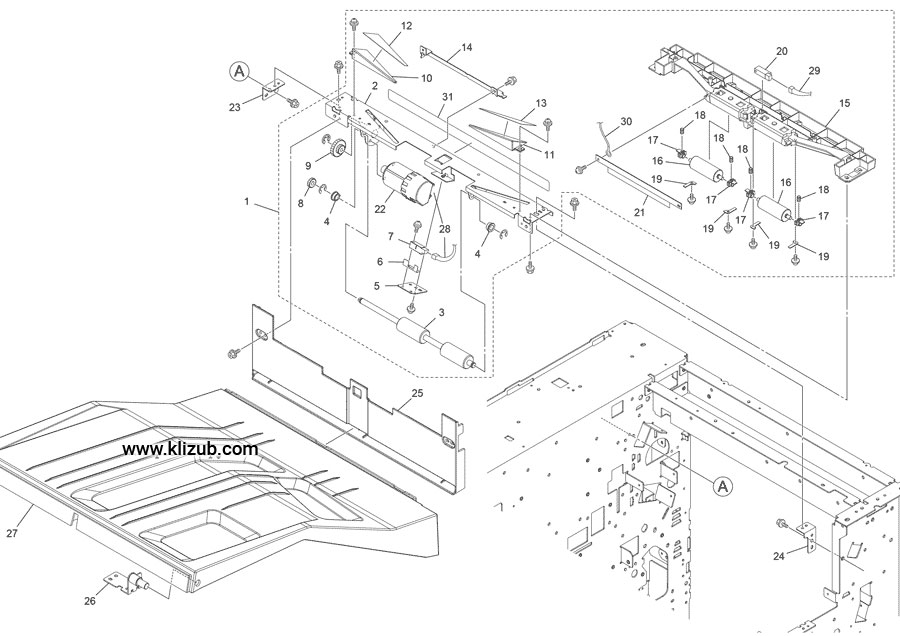 Paper Ejection Area