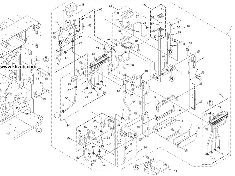 Ink Flow Unit Tower (2)