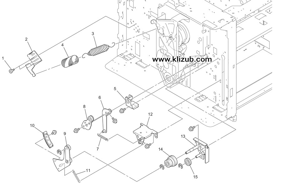 Drive Mechanism Area (2) (EZ2x0)