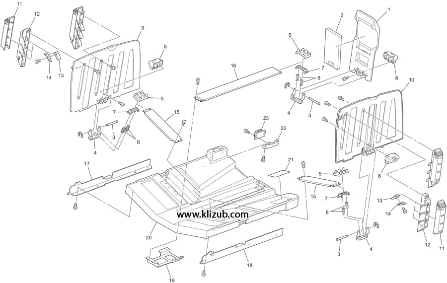 Paper Receiving Tray Area EZ5x0, 3x0