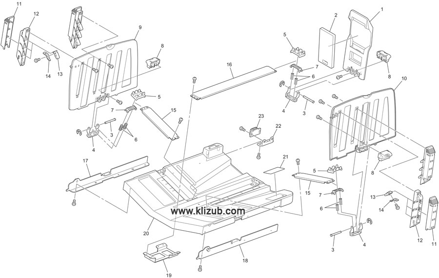 Paper Receiving Tray Area EZ5x0, 3x0