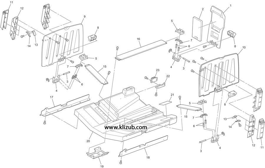 Paper Receiving Tray Area EZ5x0, 3x0