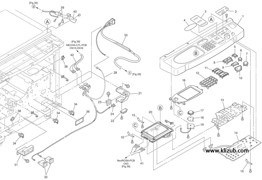 Electrical Component Area (1) EZ5 Panel