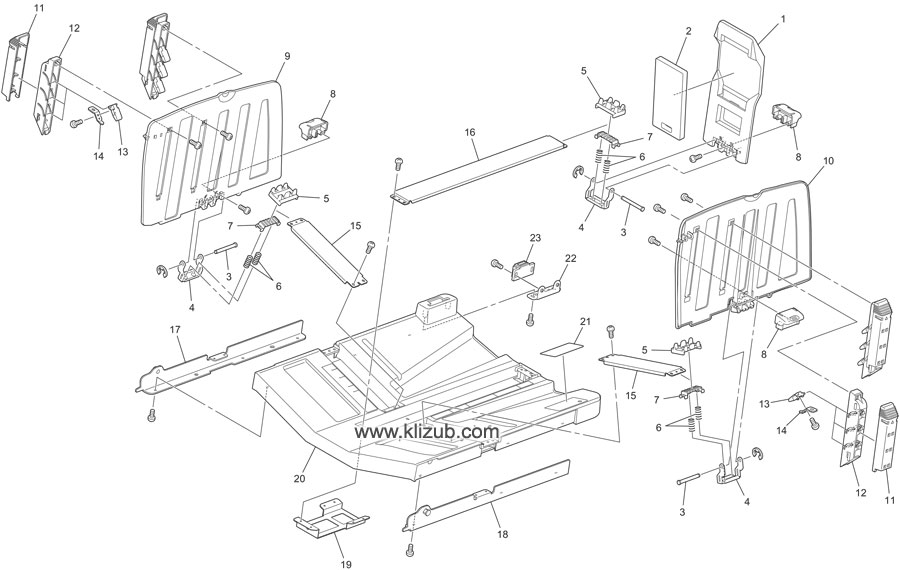 Paper Receiving Tray Area EZ5x0, 3x0