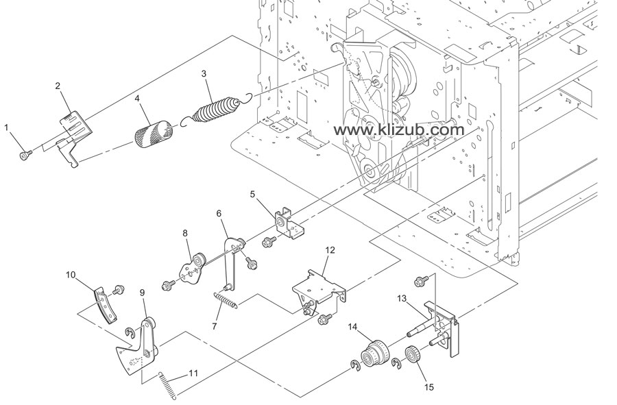 Drive Mechanism Area (2) (EZ2x0)