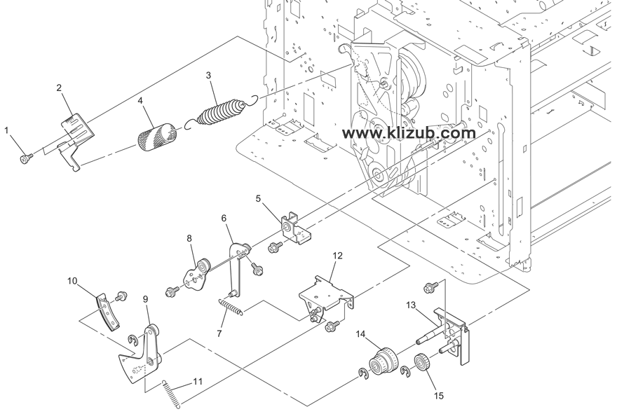 Drive Mechanism Area (2) (EZ2x0)