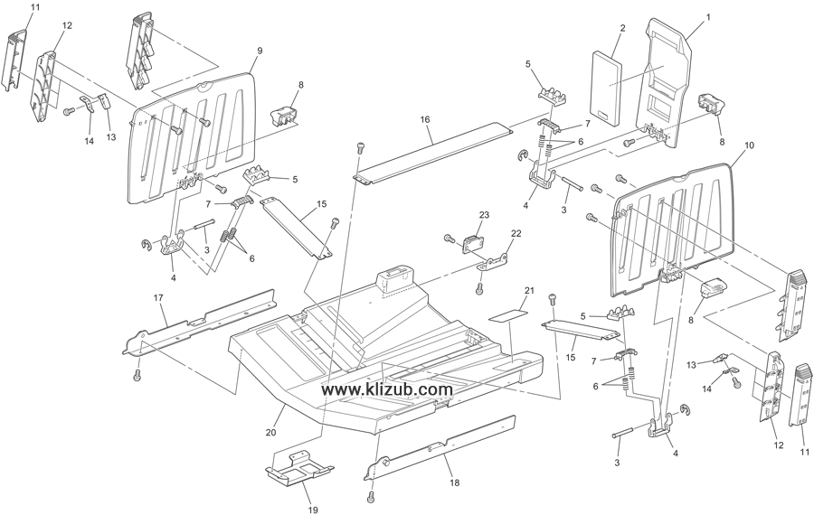 Paper Receiving Tray Area EZ5x0, 3x0