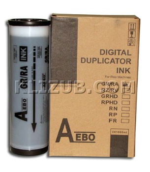 Riso  GR/RA/RC black Aebo 1000 ml